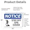 Signmission Safety Culture Sign, 24 in Width, Vinyl Decal, Rectangle OS-2PACK-NS-D-1824-L-18438 - alternate 3